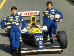 Damon Hill Alain Prost Williams 93